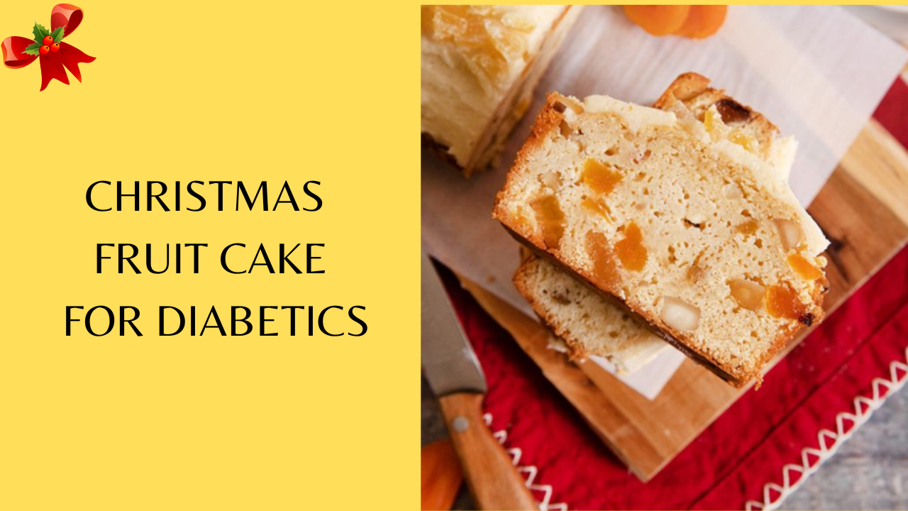 Christmas fruit cake for diabetics. Pic Credit: Pinterest