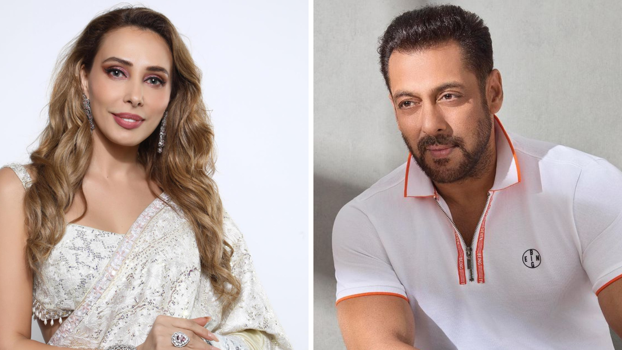 Iulia Vantur and Salman Khan