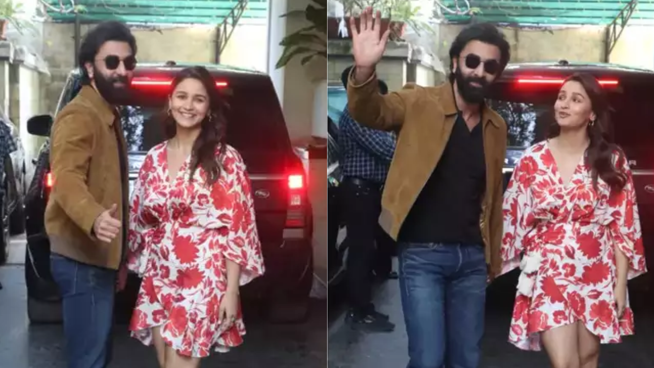 Ranbir, Alia arrive for Kapoor family Christmas brunch