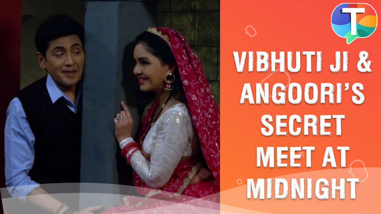 Angoori Bhabhi and Vibhuti ji meet on an electric pole at midnight ...