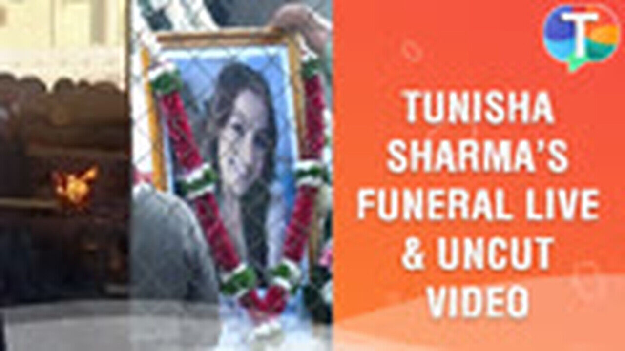 Tunisha Sharma’s funeral full & UNCUT video: Tunisha’s mom FAINTS ...