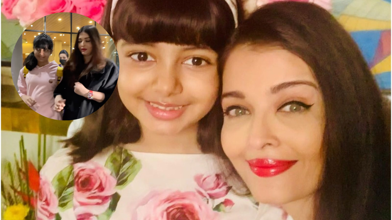 Aishwarya Rai, Aaradhya Bachchan get brutally trolled to walking hand-in-hand at the airport These two are...