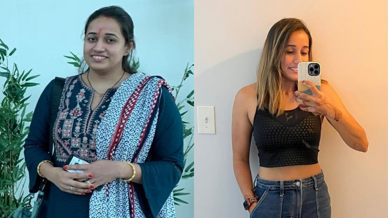 Weight loss transformation: NRI girl in US loses 28 kilos with coconut oil and ghee, shares diet plan