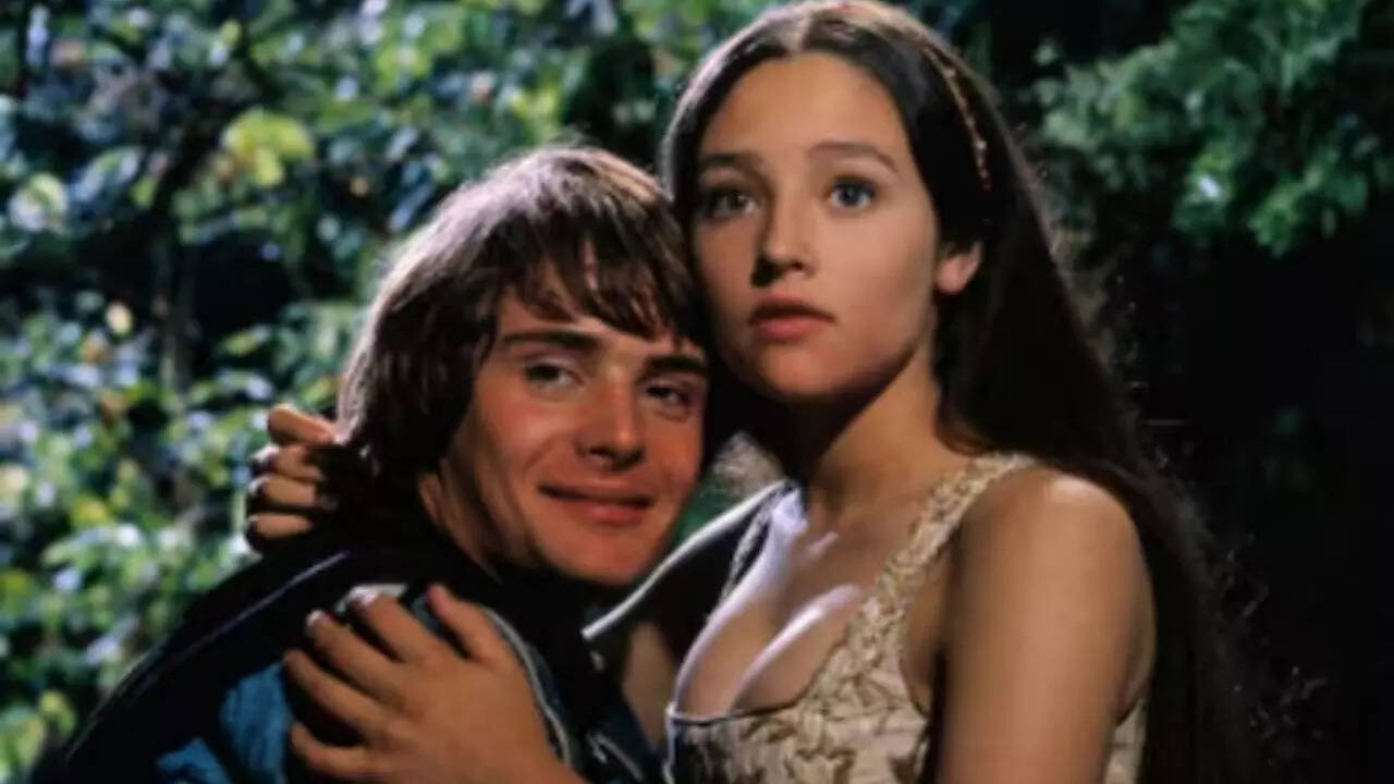 Romeo and Juliet stars Olivia Hussey and Leonard Whiting