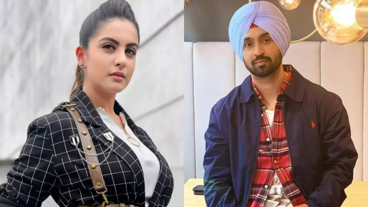 Tunisha Sharma, Diljit Dosanjh