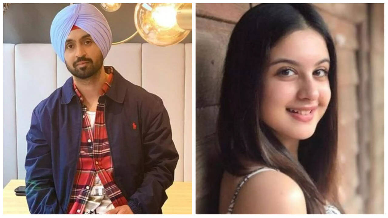 Tunisha Sharma Diljit Dosanjh