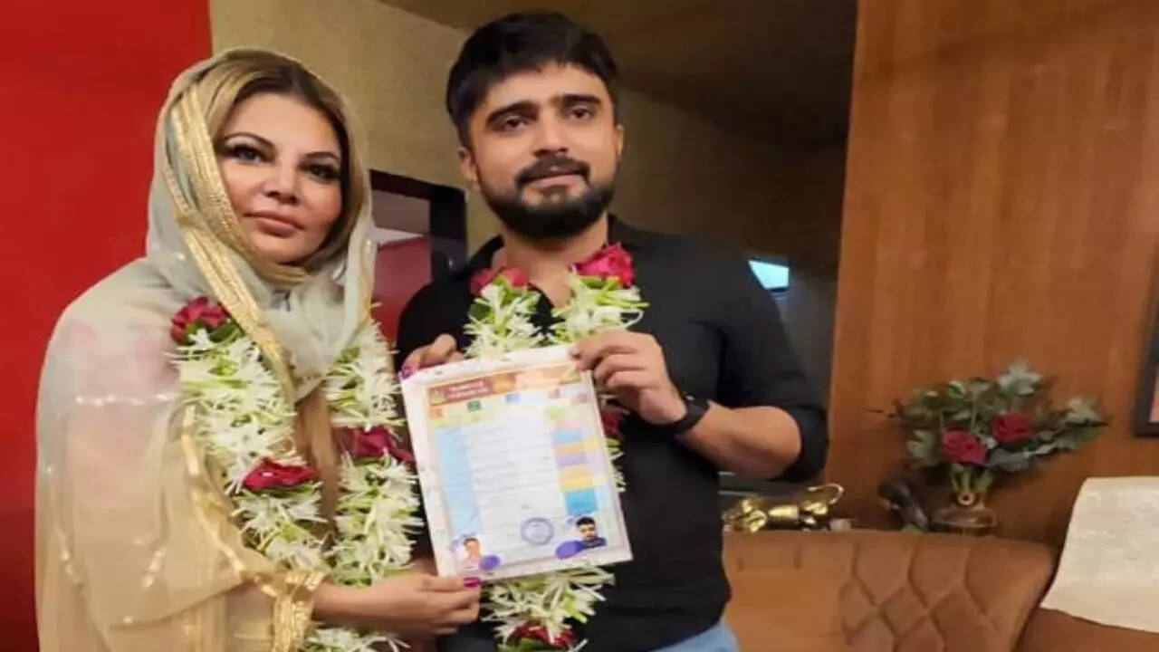 Rakhi Sawant and Adil Khan Durrani