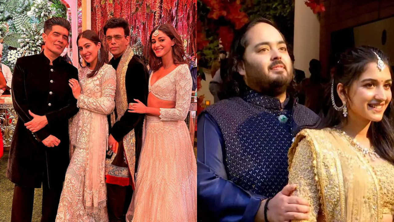 Celebs at Anant Ambani-Radhika Merchant’s engagement ceremony