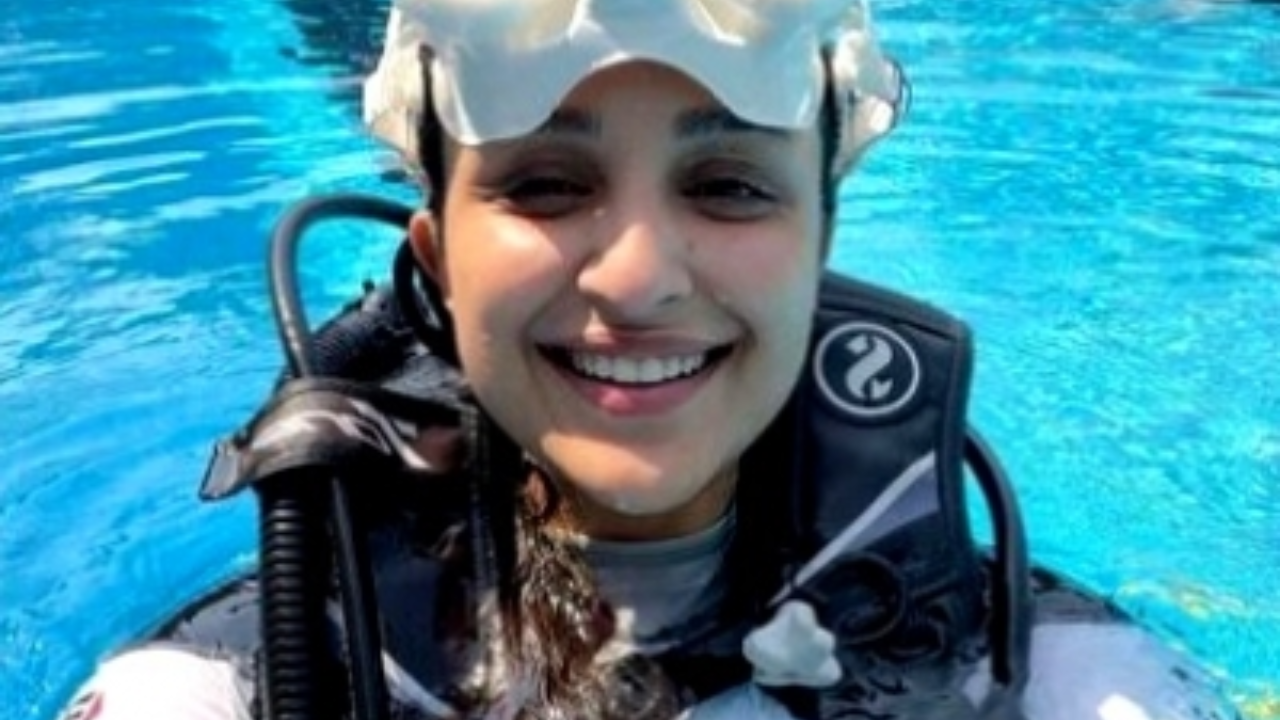 Parineeti Chopra turns master scuba diver