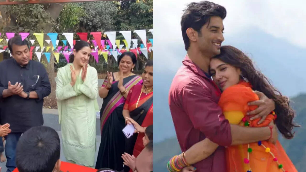 Sara Ali Khan celebrates Sushant Singh Rajput's birthday with NGO kids