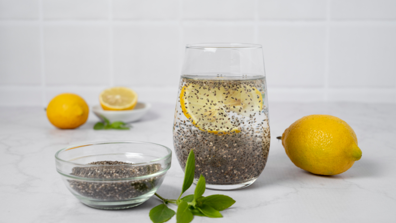 Lime - Chia seed water for weight loss. Pic Credit: Freepik