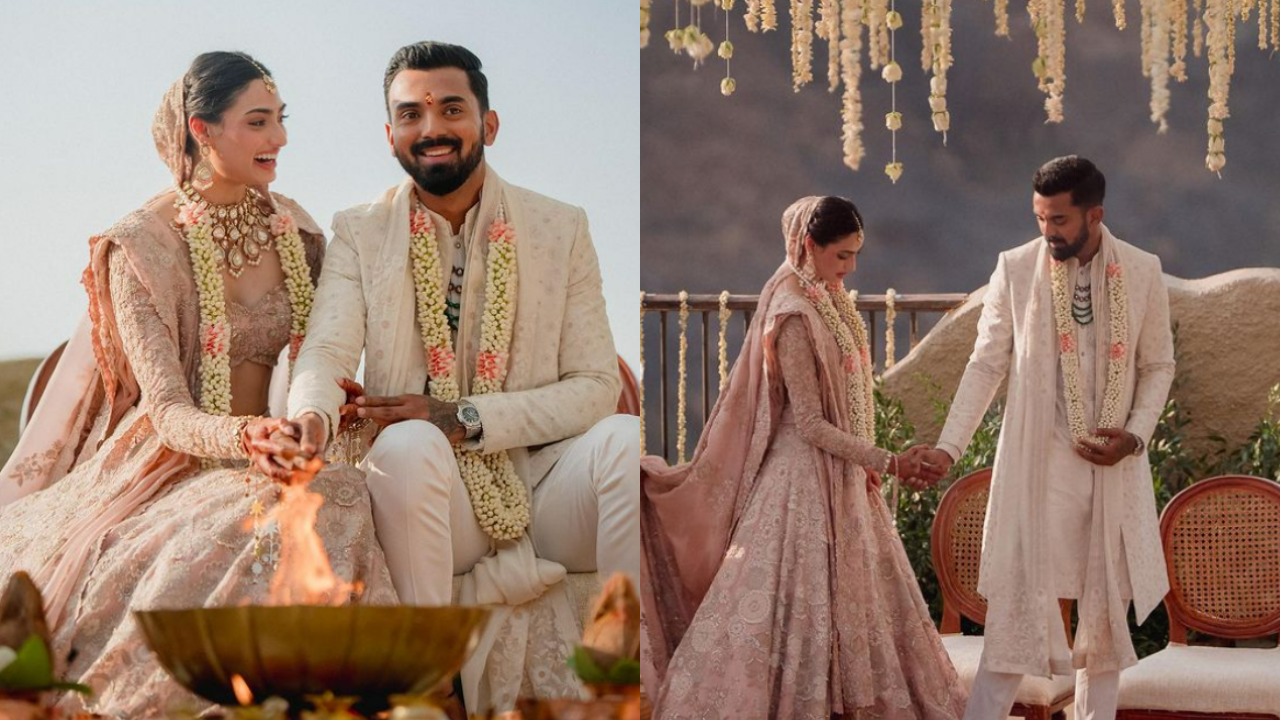 KL Rahul, Athiya Shetty wedding FIRST photos