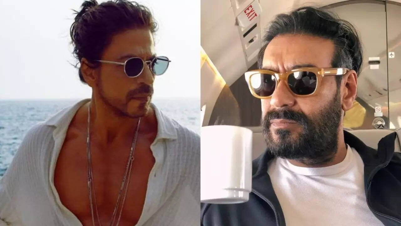 See Pathaan star Shah Rukh Khan's shoutout for Ajay Devgn