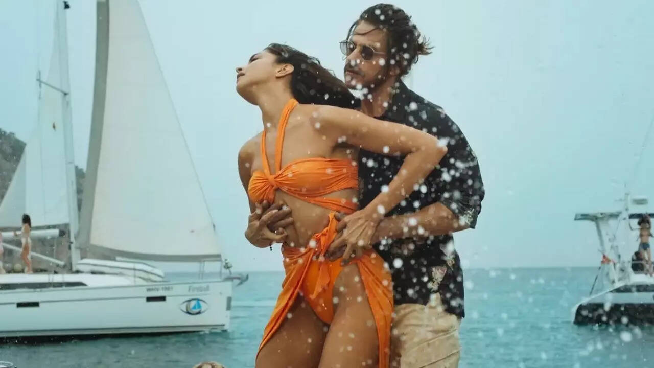 A still from the controversial song.