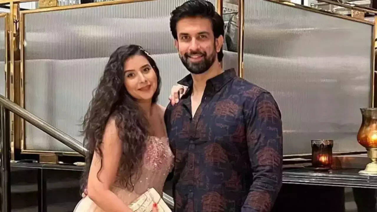 Charu Asopa and Rajeev Sen