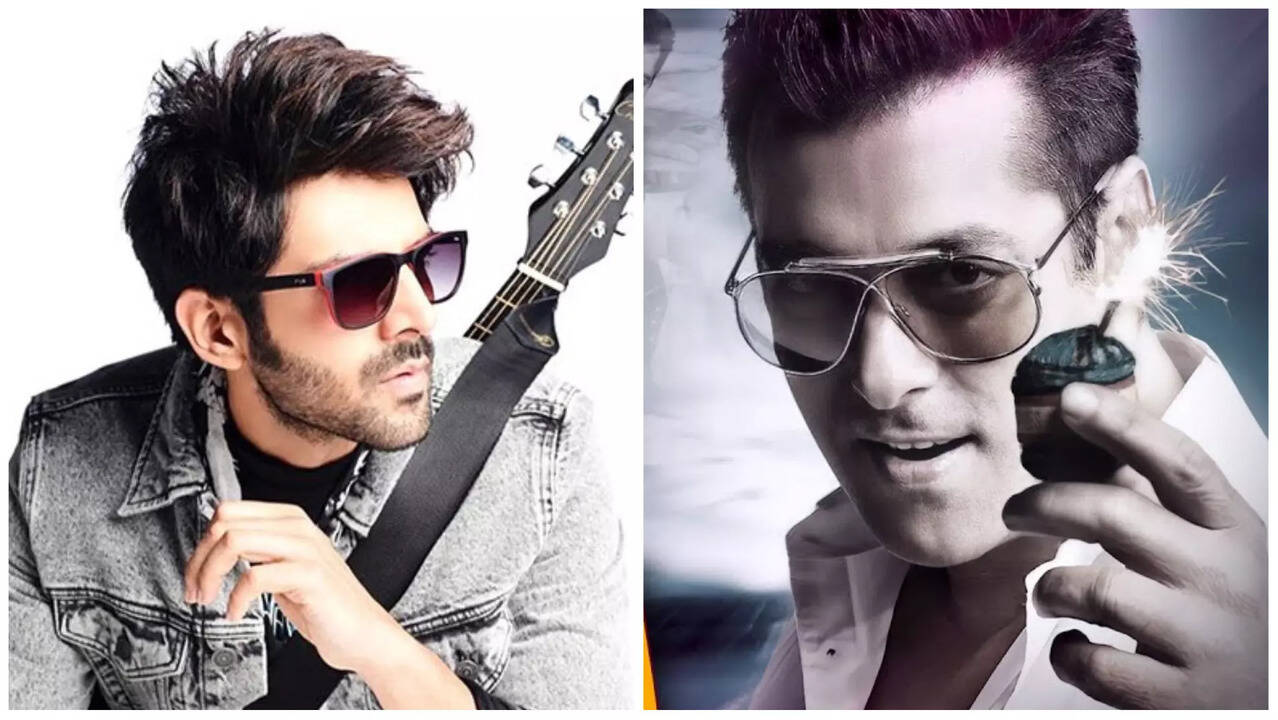 Kartik aaryan and Salman Khan