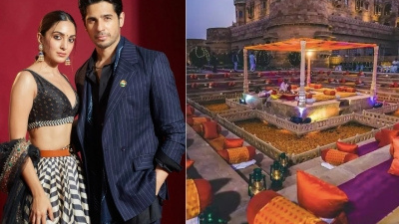 More than 100 dishes from 10 countries will be served to the guests at the wedding of Bollywood stars Kiara Advani and Siddharth Malhotra, which will be held on February 7 in Jaisalmer's Suryagarh palace.