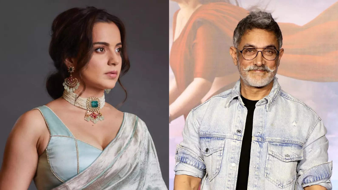 Kangana Ranaut REACTS to Aamir Khan's video