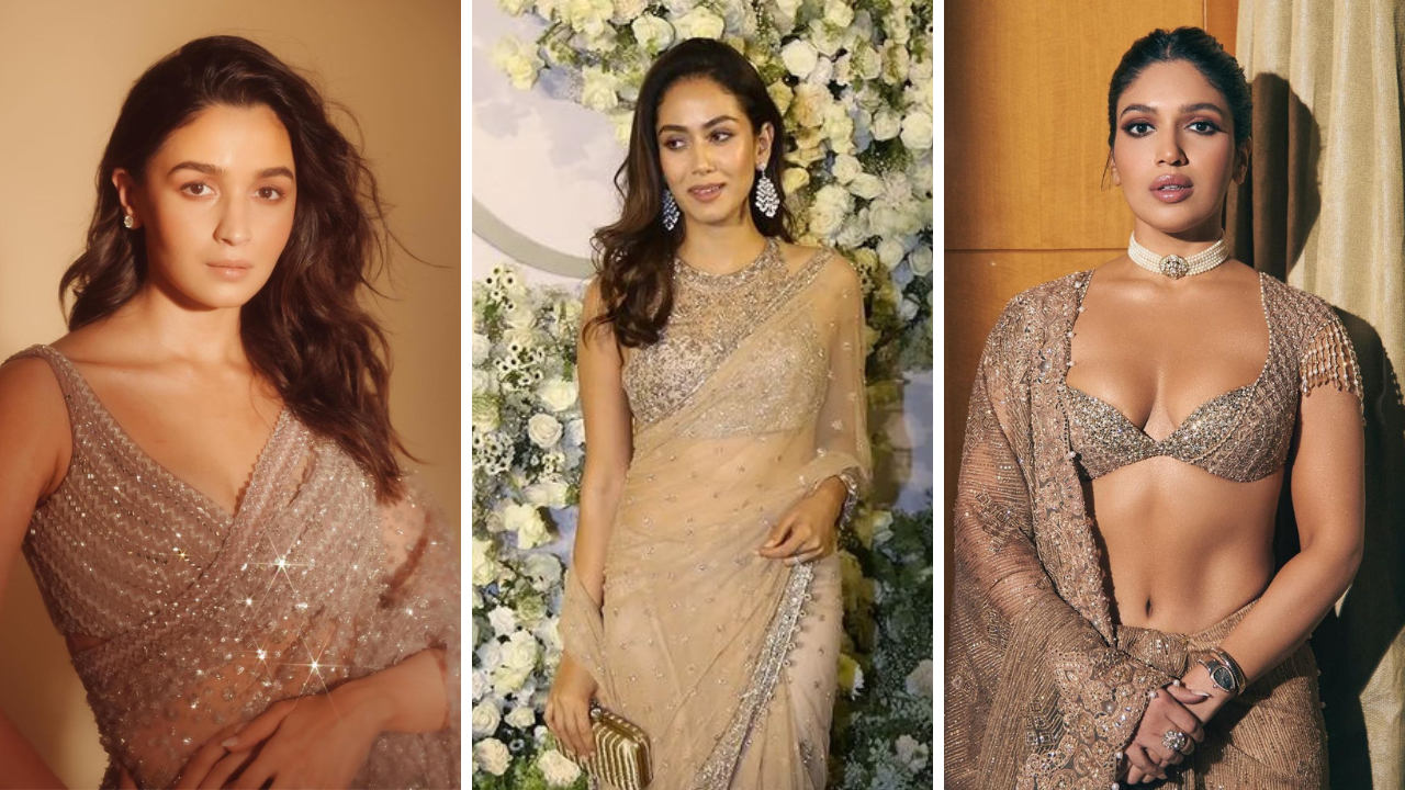 Celebs get trolled for wearing similar drapes