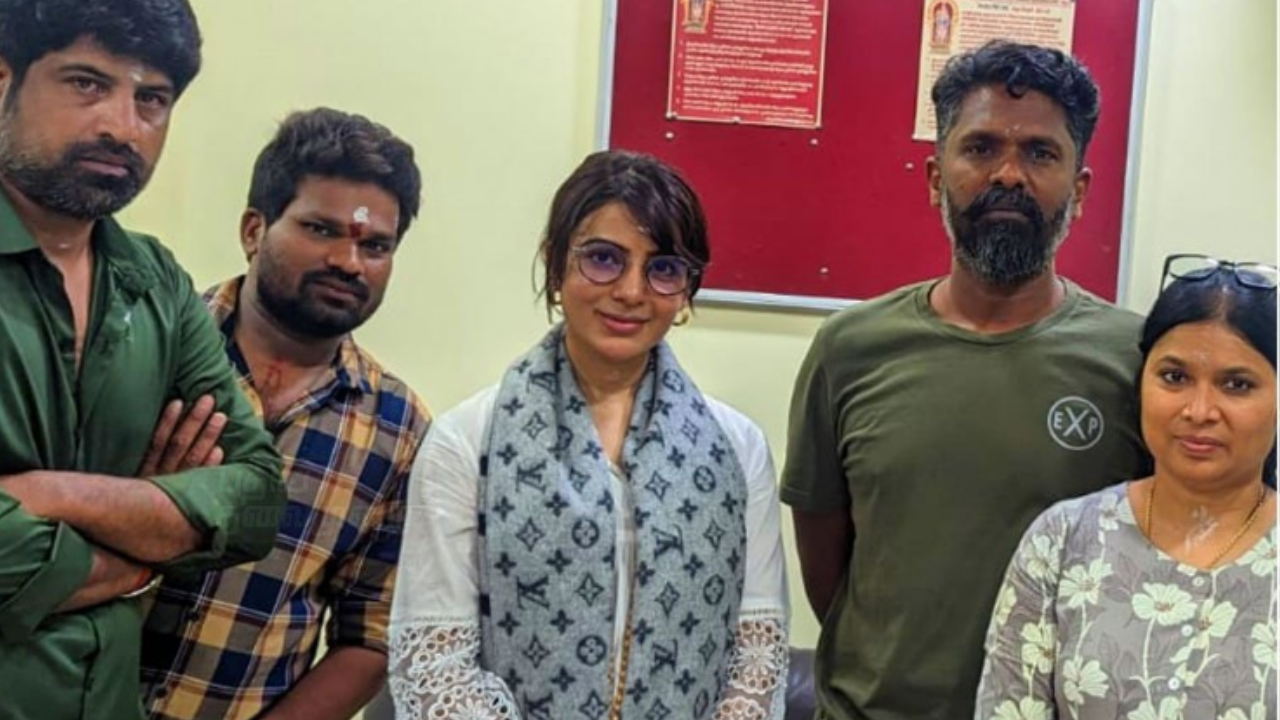 Ahead of Shaakuntalam, Samantha Ruth Prabhu visits temple