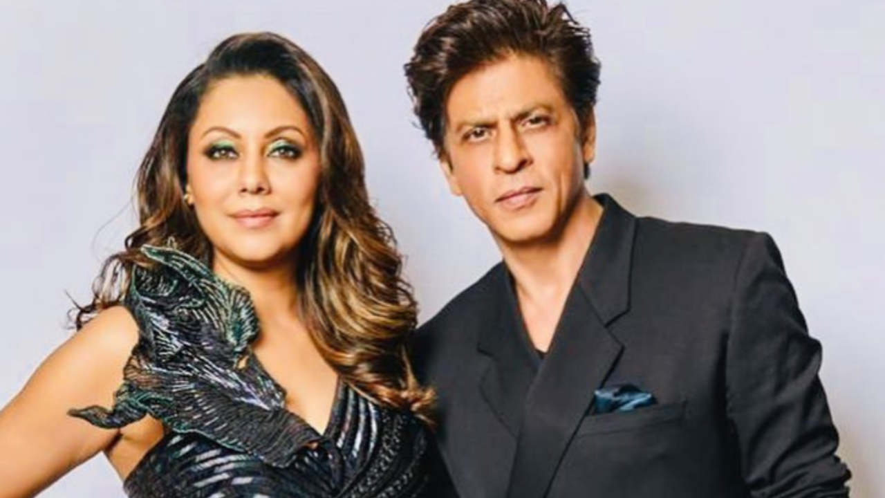 SRK and Gauri Khan 