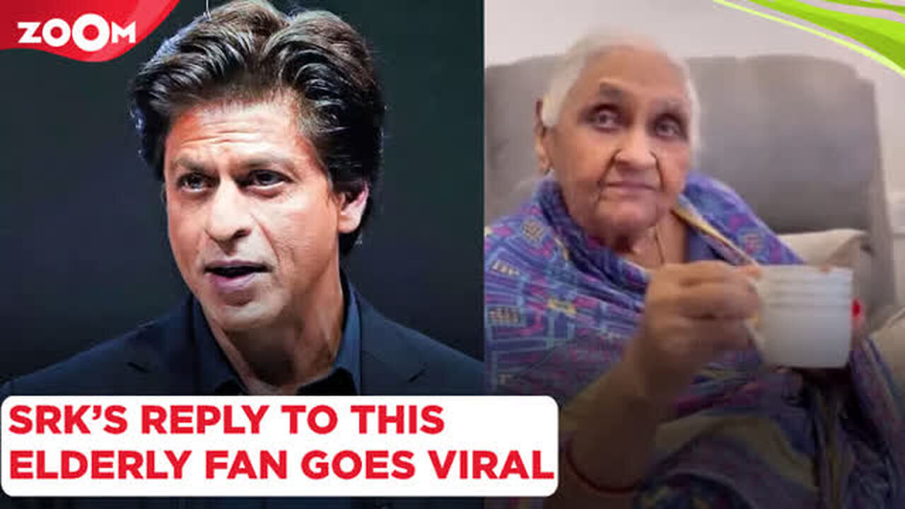 Shah Rukh Khan's ADORABLE reply to an elderly fan who says he is her ...