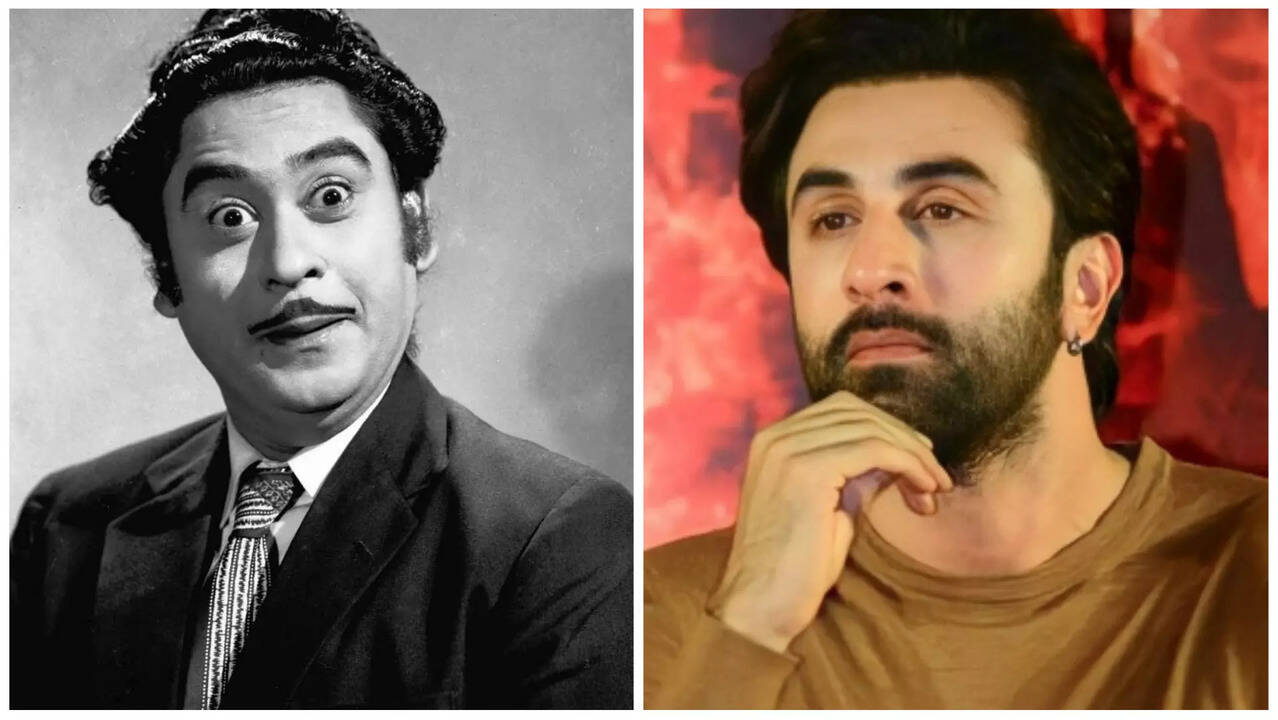 Ranbir Kapoor and Kishore Kumar