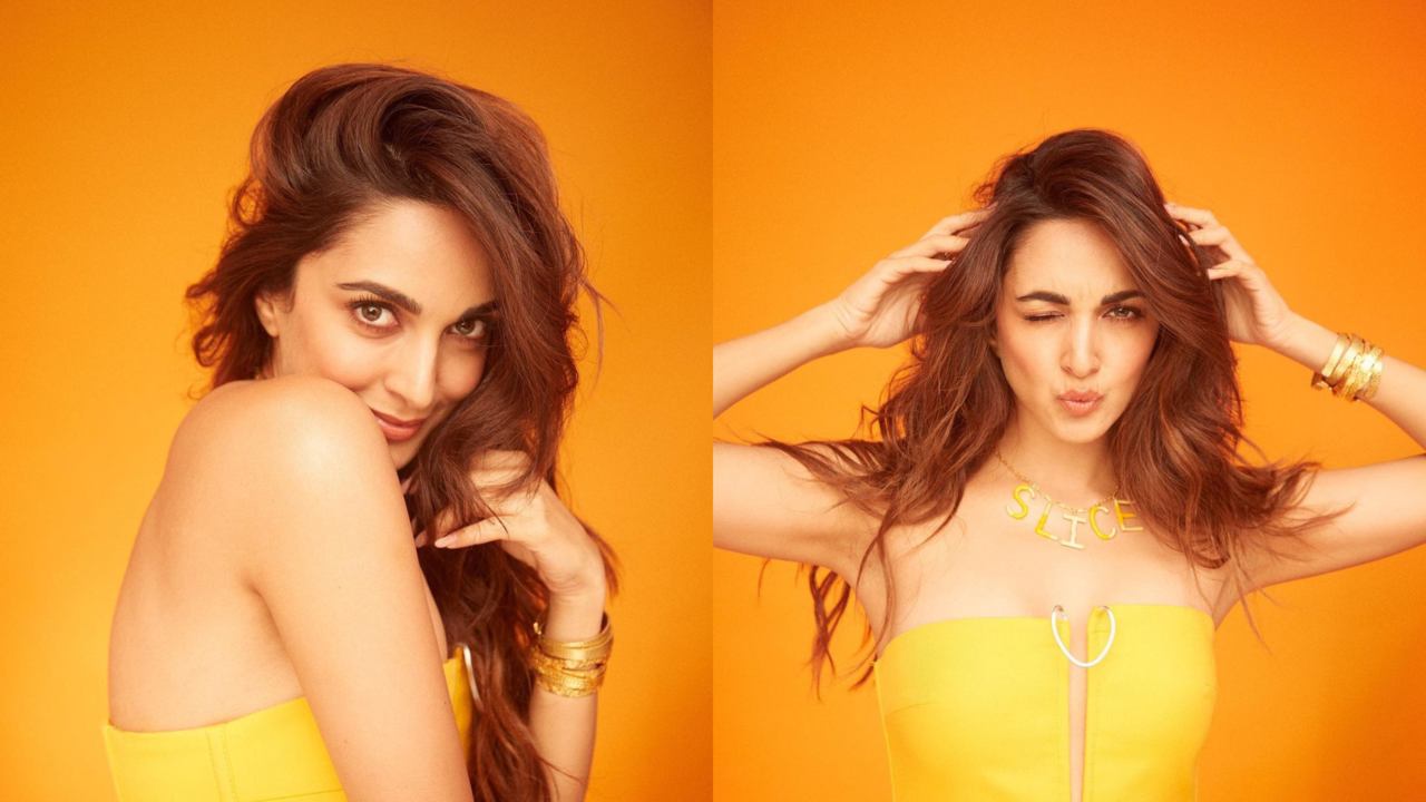 Kiara Advani dolls up in a dazzling yellow outfit and we are not complaining - PHOTOS