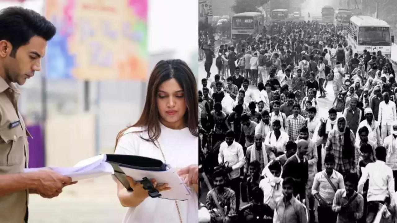 Bheed teaser out Rajkummar Rao, Bhumi Pednekar bring story of dark times in monochrome tones