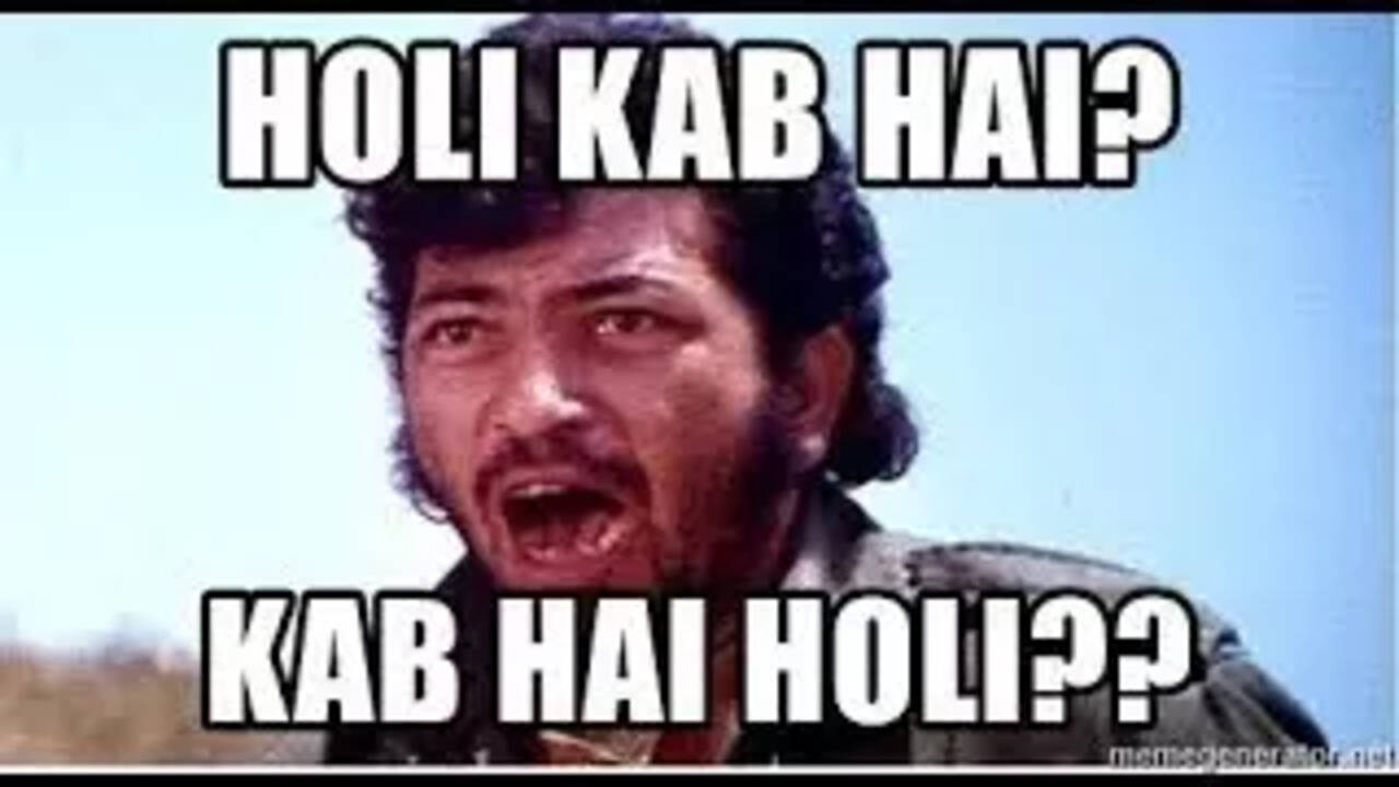 Best movie dialogues for Holi 2023 that are equal parts colourful and quirky