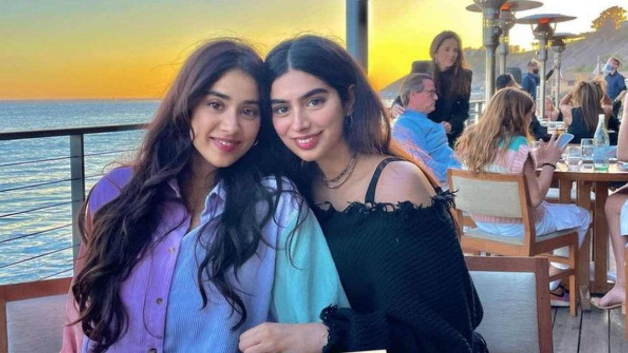 Khushi Kapoor's birthday wish for Janhvi