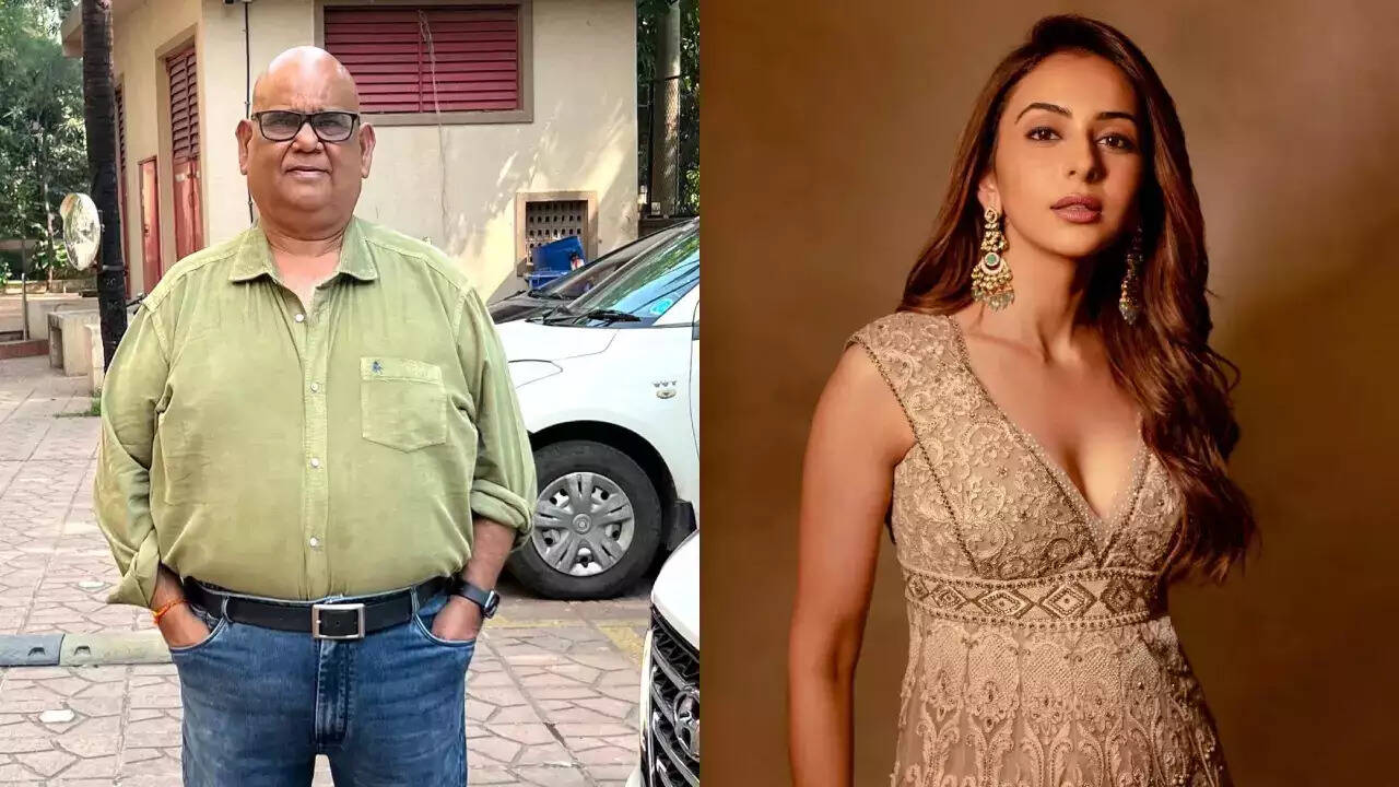 EXCLUSIVE! Rakul Preet Singh gets emotional recalling her last meeting with Satish Kaushik. WATCH