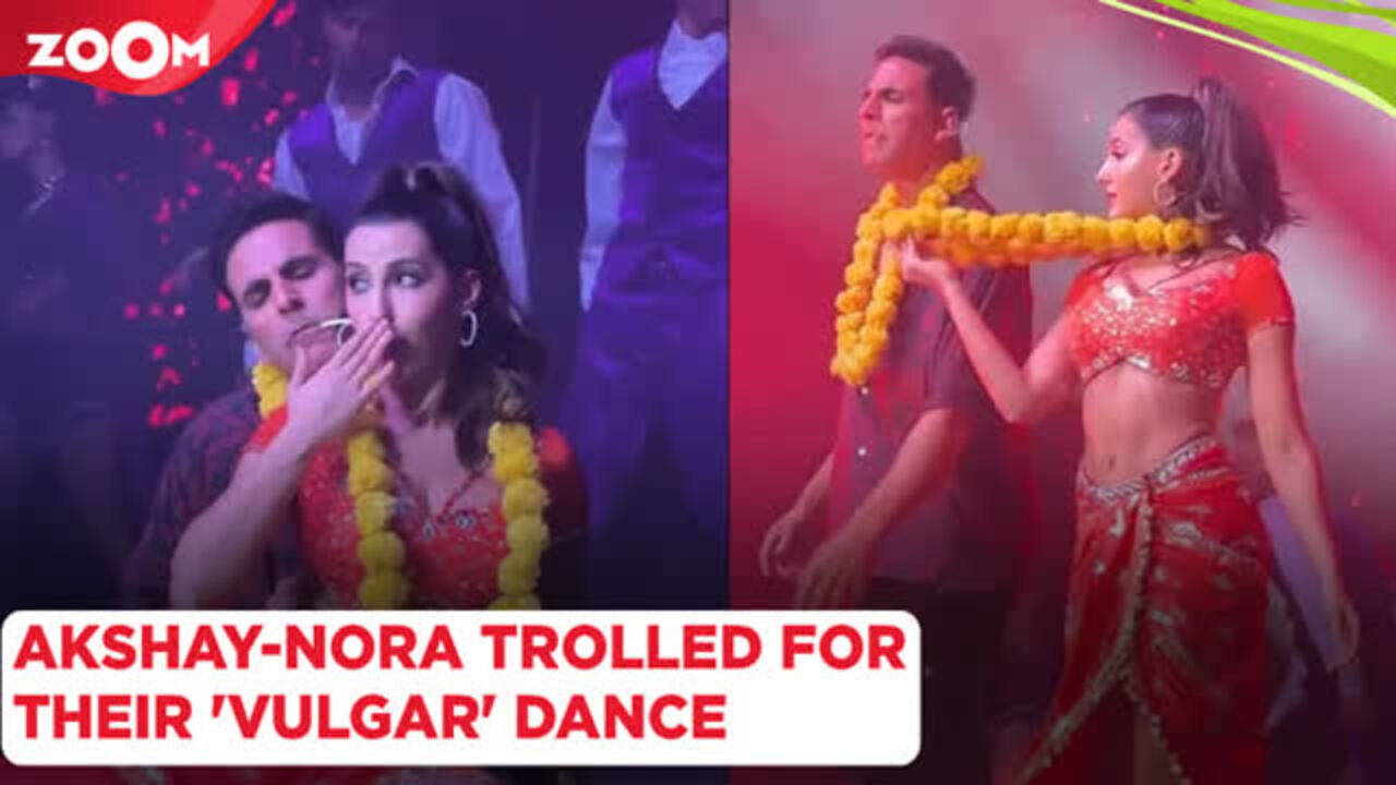 Akshay Kumar And Nora Fatehi Trolled For Their Dance Video Netizens