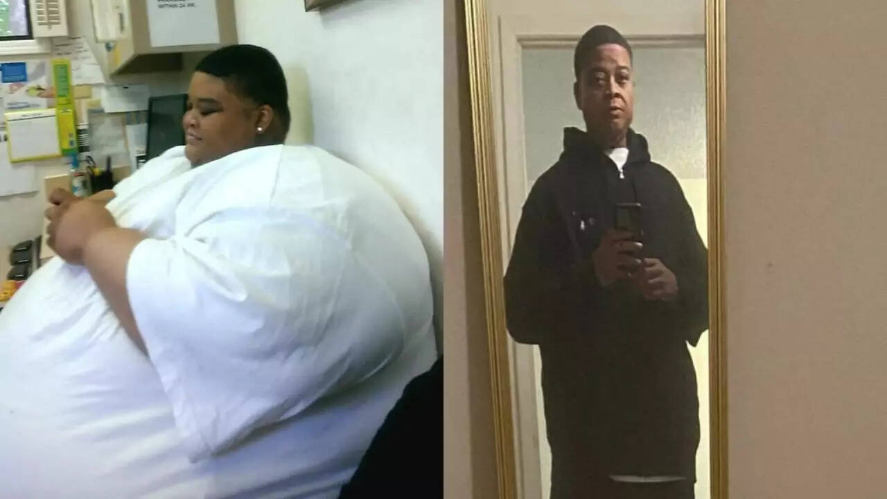 Weight loss transformation 294 kg man sheds 165 kg in three years Lifestyle News Zoom TV