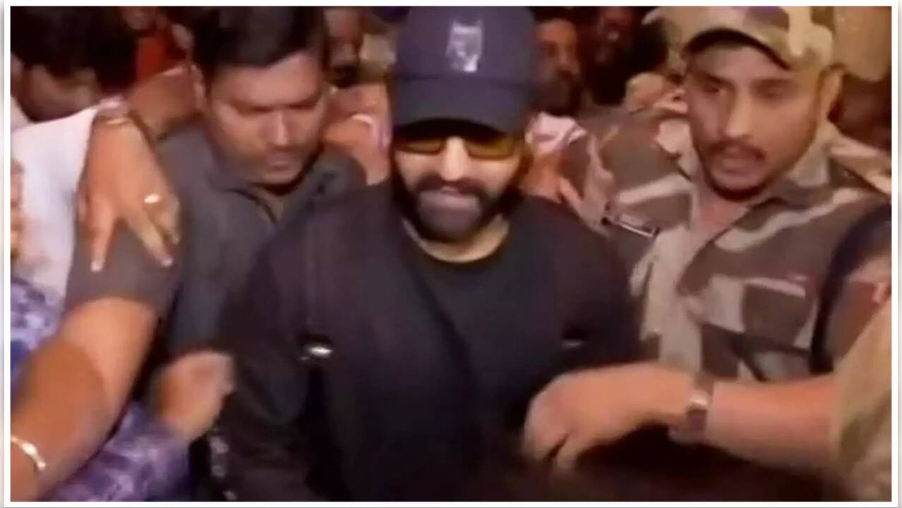 Jr NTR Spotted Hyderabad Airport After Oscars Win