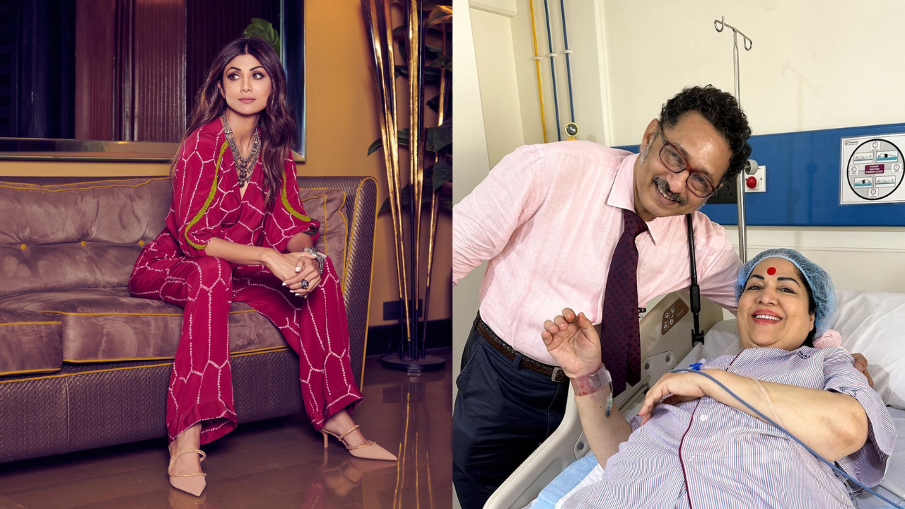 Shilpa Shetty’s mother Sunanda Shetty undergoes surgery