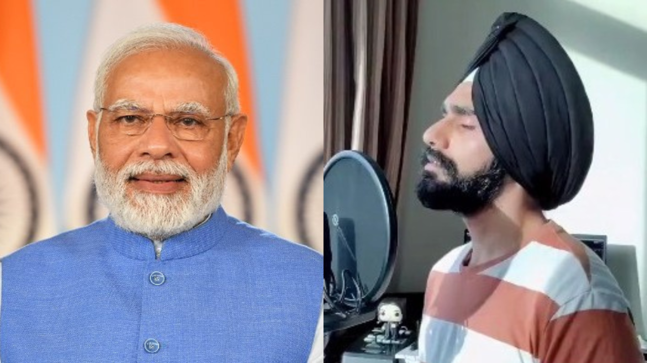 PM Modi lauds singer who went viral for singing 'Kesariya' in 5 languages