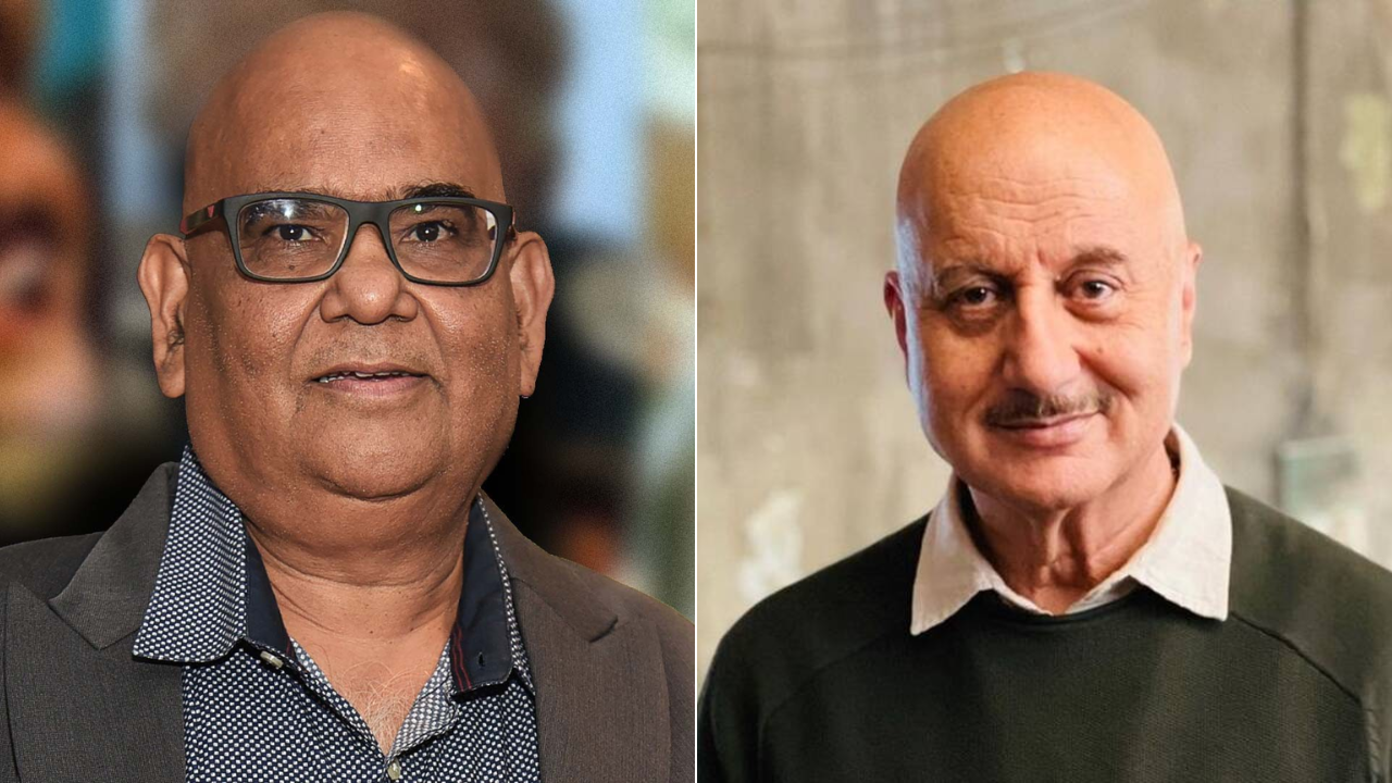 Satish Kaushik, Anupam Kher