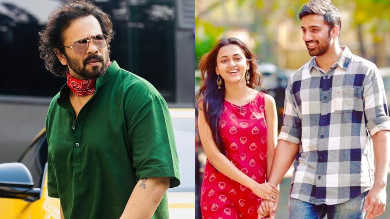 Rohit Shetty, Karan Parab, Tejasswi Prakash