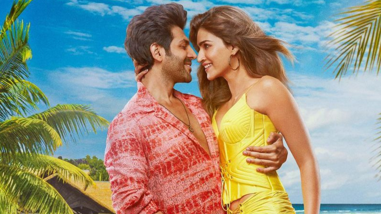 Kartik Aaryan and Kriti Sanon