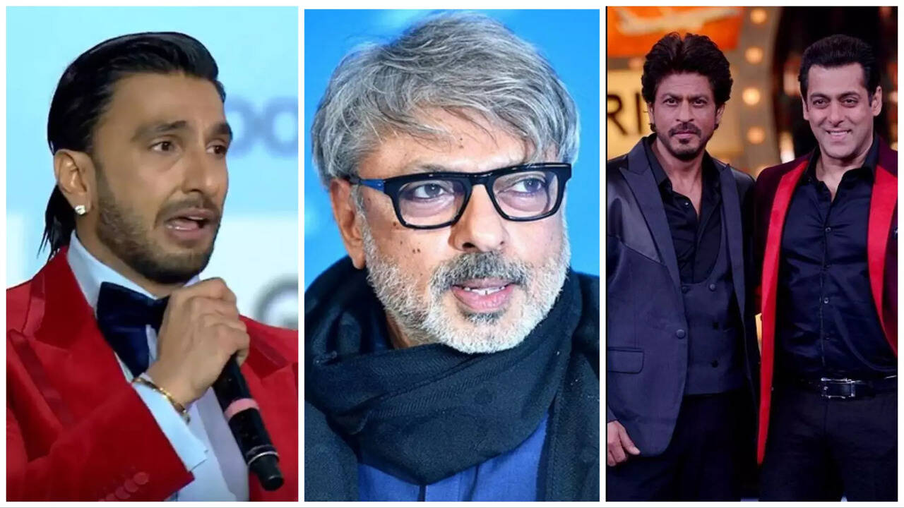 Sanjay Leela Bhansali Ranveer Singh and  Shahrukh-Salman