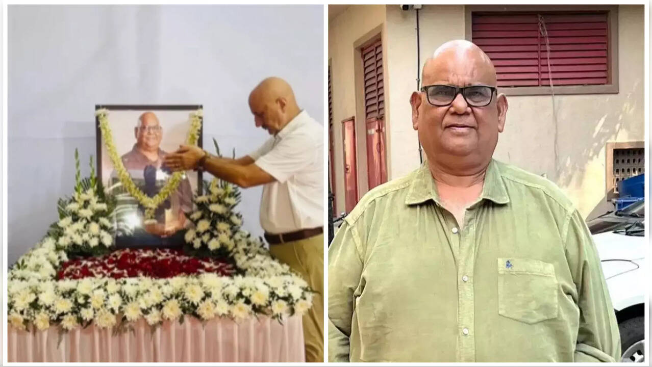 Anupam Kher Emotionally Remembers Satish Kaushik