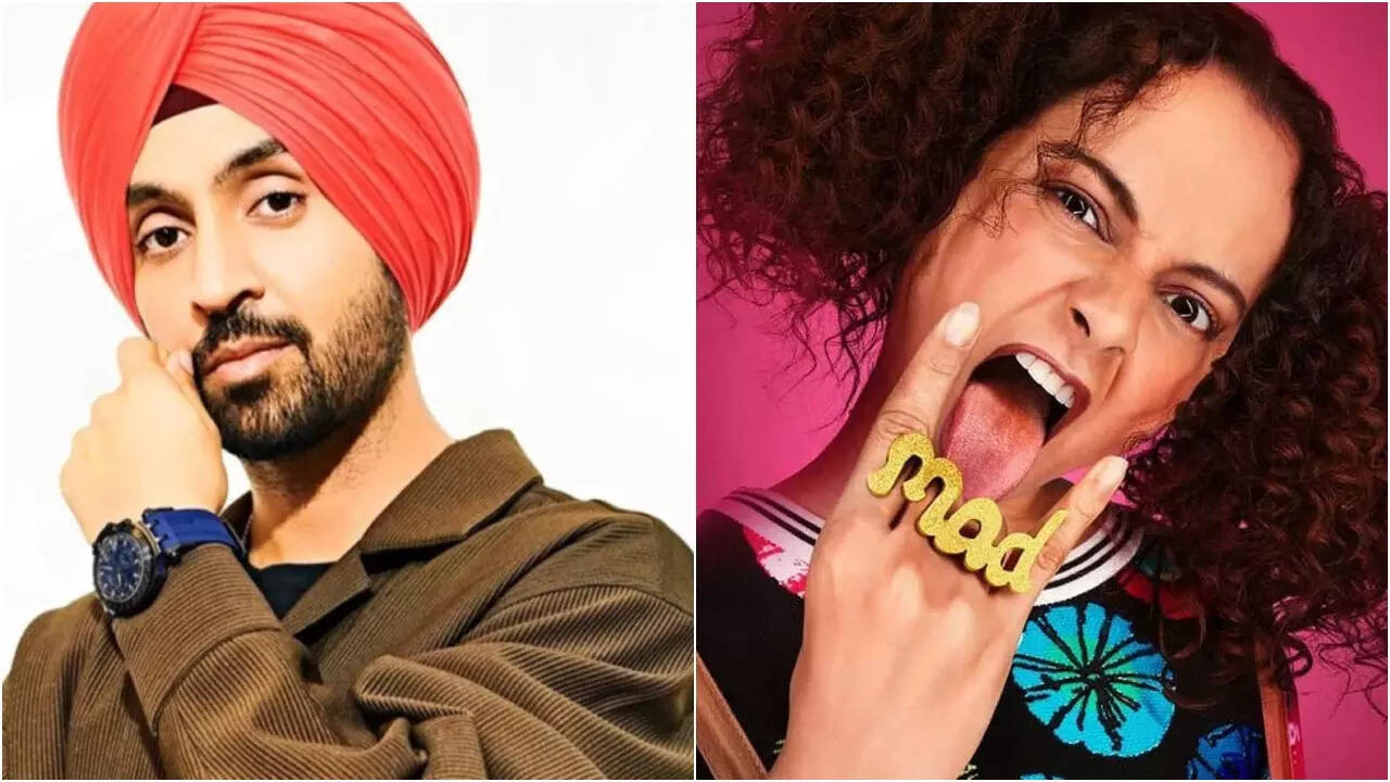 Diljit Dosanjh HITS BACK after Kangana Ranaut's 'pols aagai' jibe_ Mera Punjab