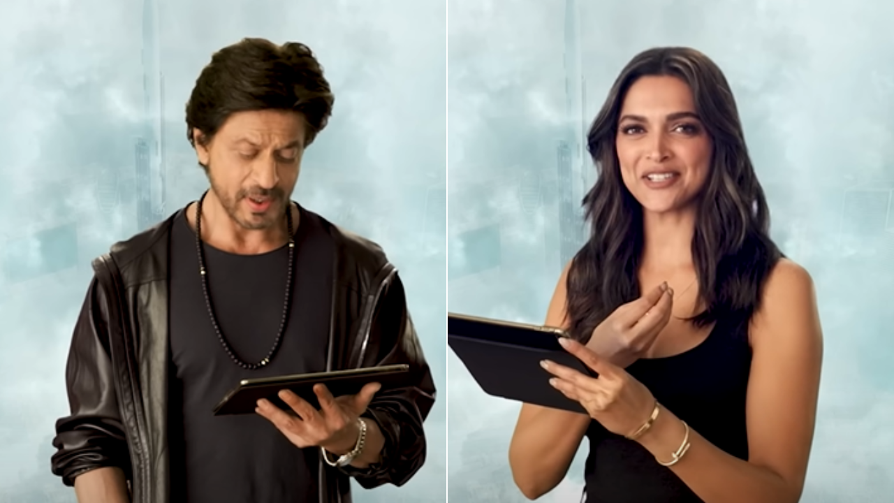 SRK, Deepika react to fan videos