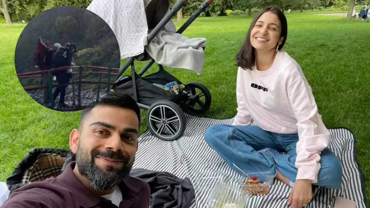 Virat Kohli’s Adorable Pic With Anushka Sharma, Daughter Vamika Is All About ‘Crossing Bridges Of Doubt’ Together