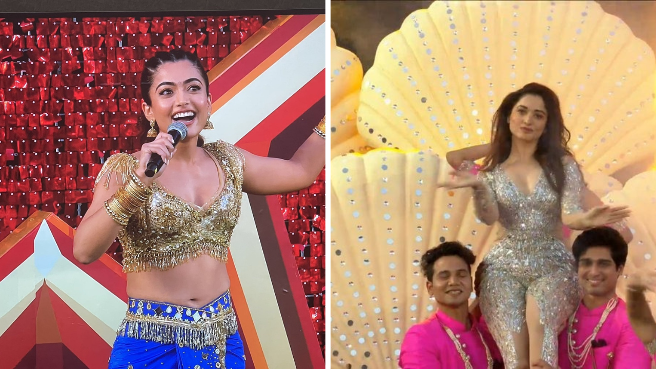 Rashmika, Tamannaah perform at IPL opening ceremony