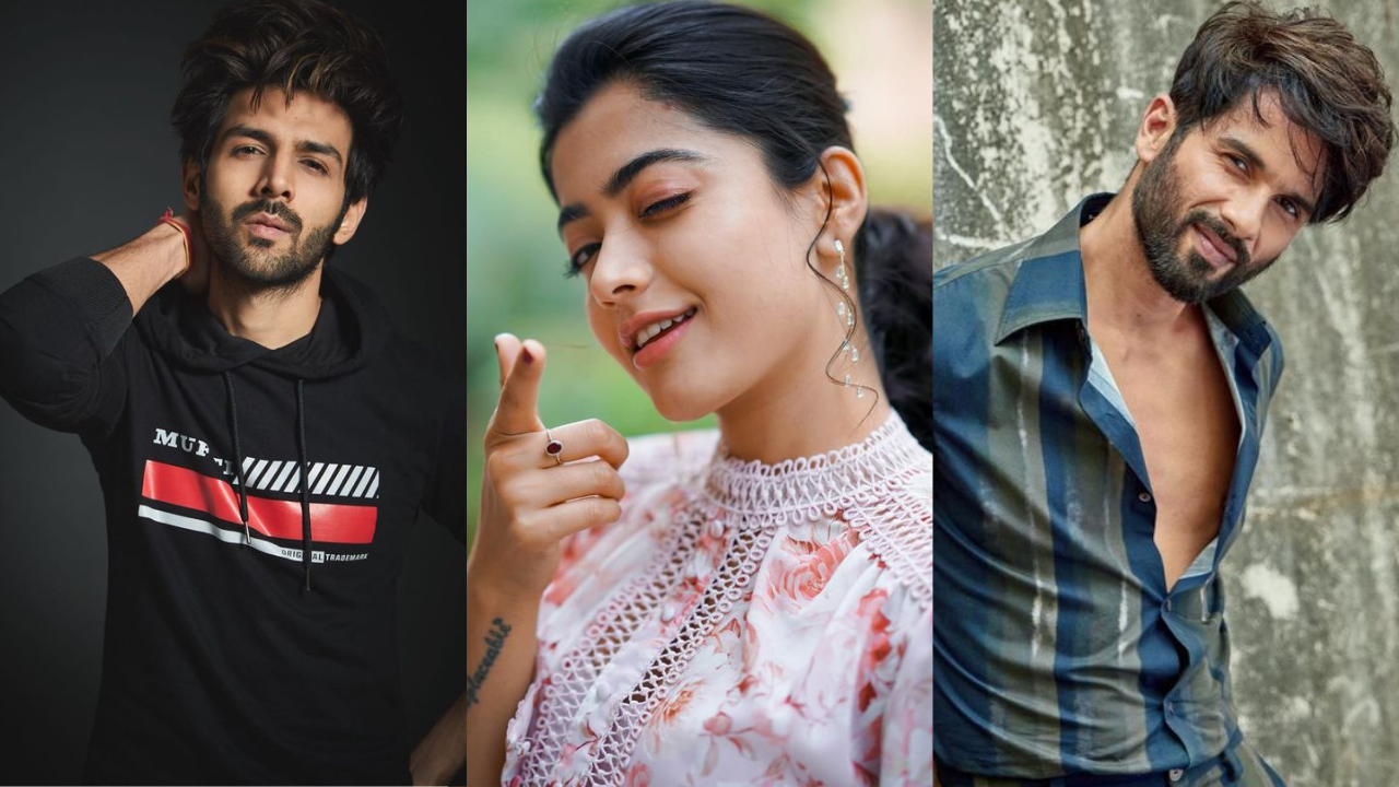 Kartik Aaryan, Rashmika Mandanna, Shahid Kapoor