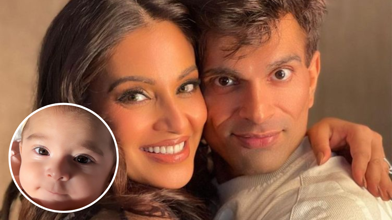 Bipasha and Karan share the face of their baby