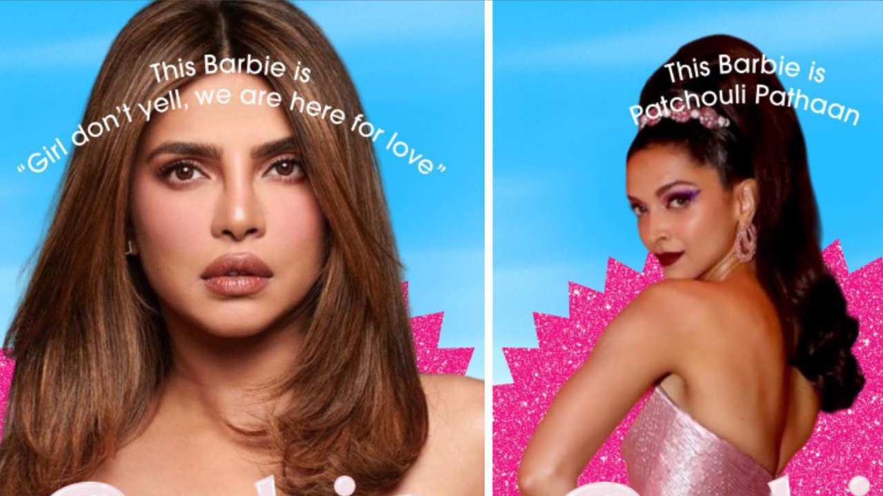 B-Town ladies re-imaged on Barbie posters