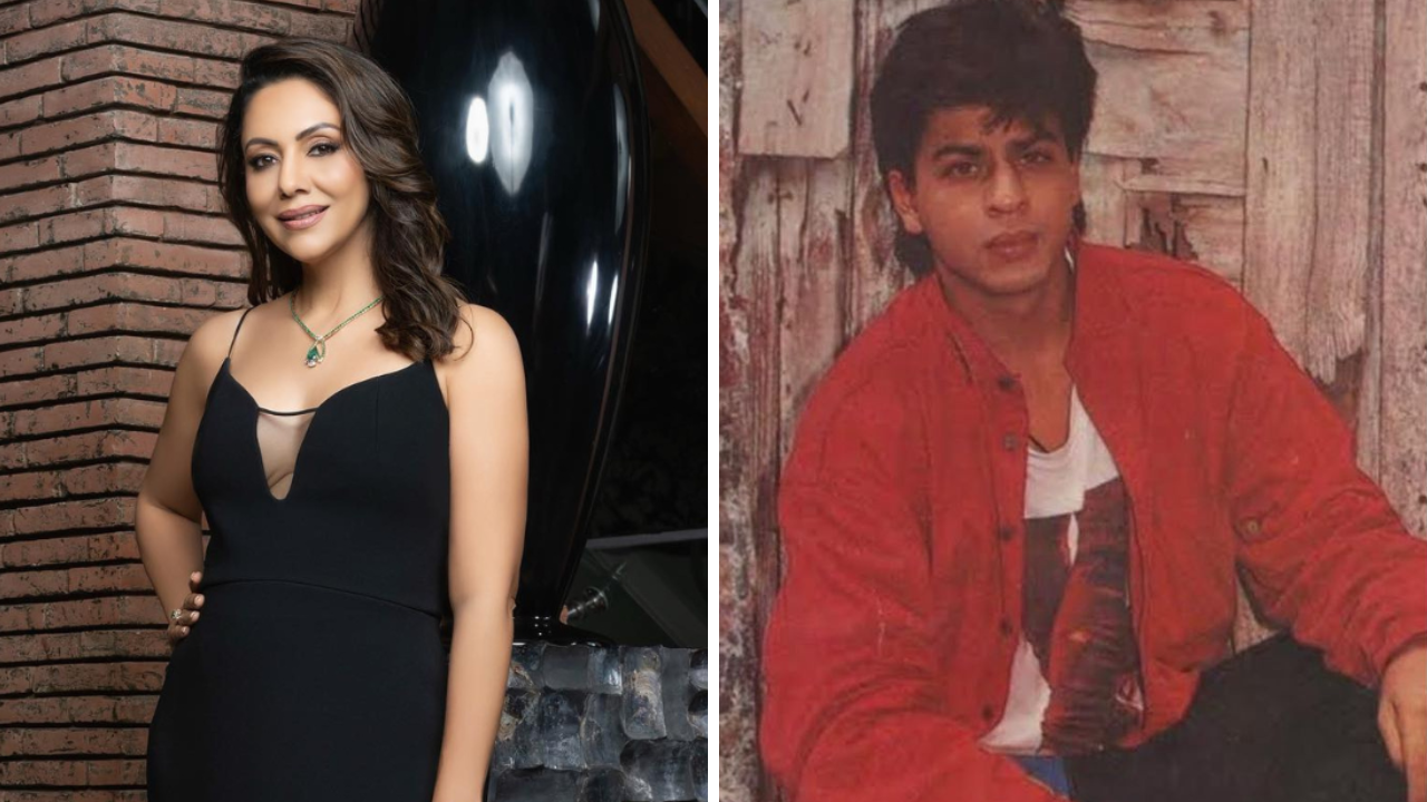 Gauri styled SRK's iconic Baazigar look